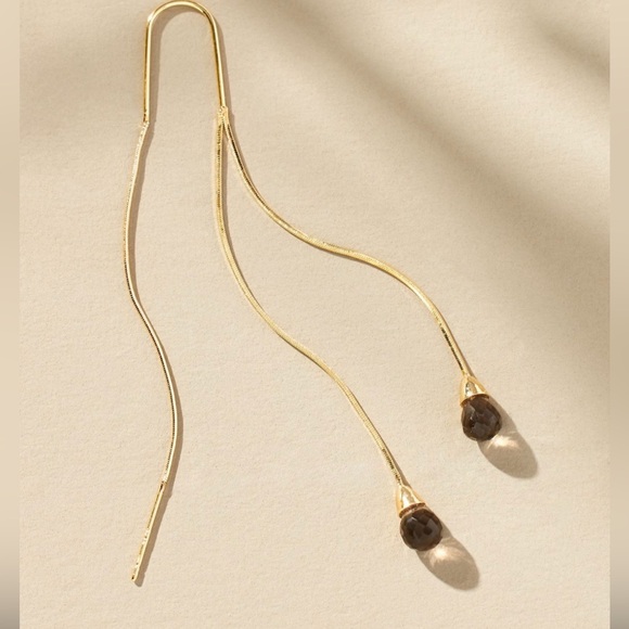 Sunset Stone Wire Drop Earrings by Anthropologie - Picture 1 of 2
